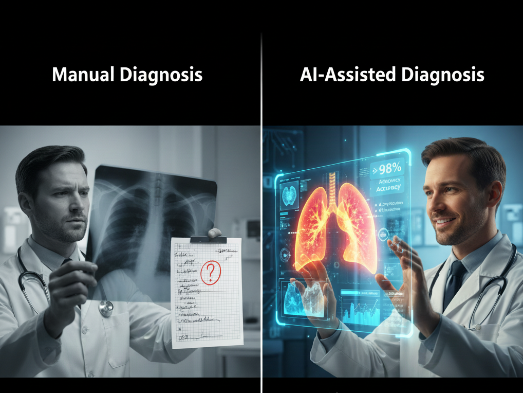 AI for Healthcare improving diagnosis accuracy